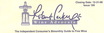 Wine Advocate Robert Parker's